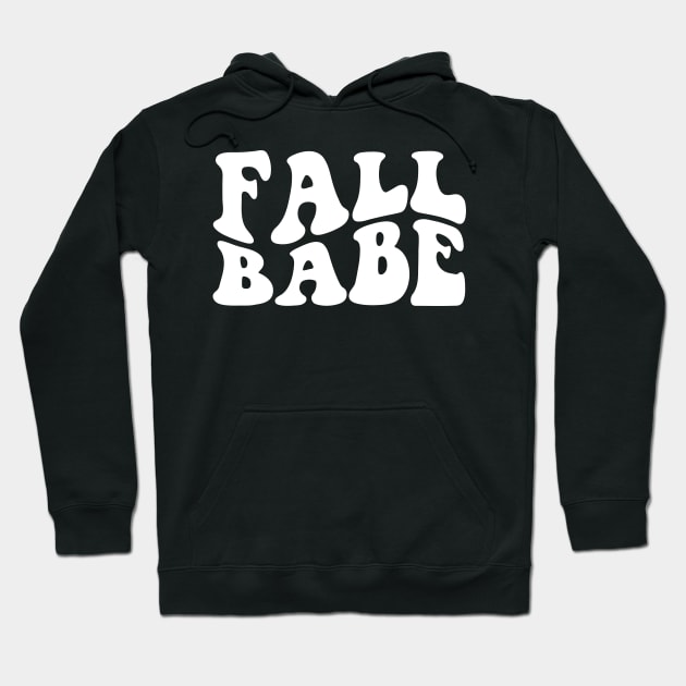 Fall Babe Hoodie by WMKDesign